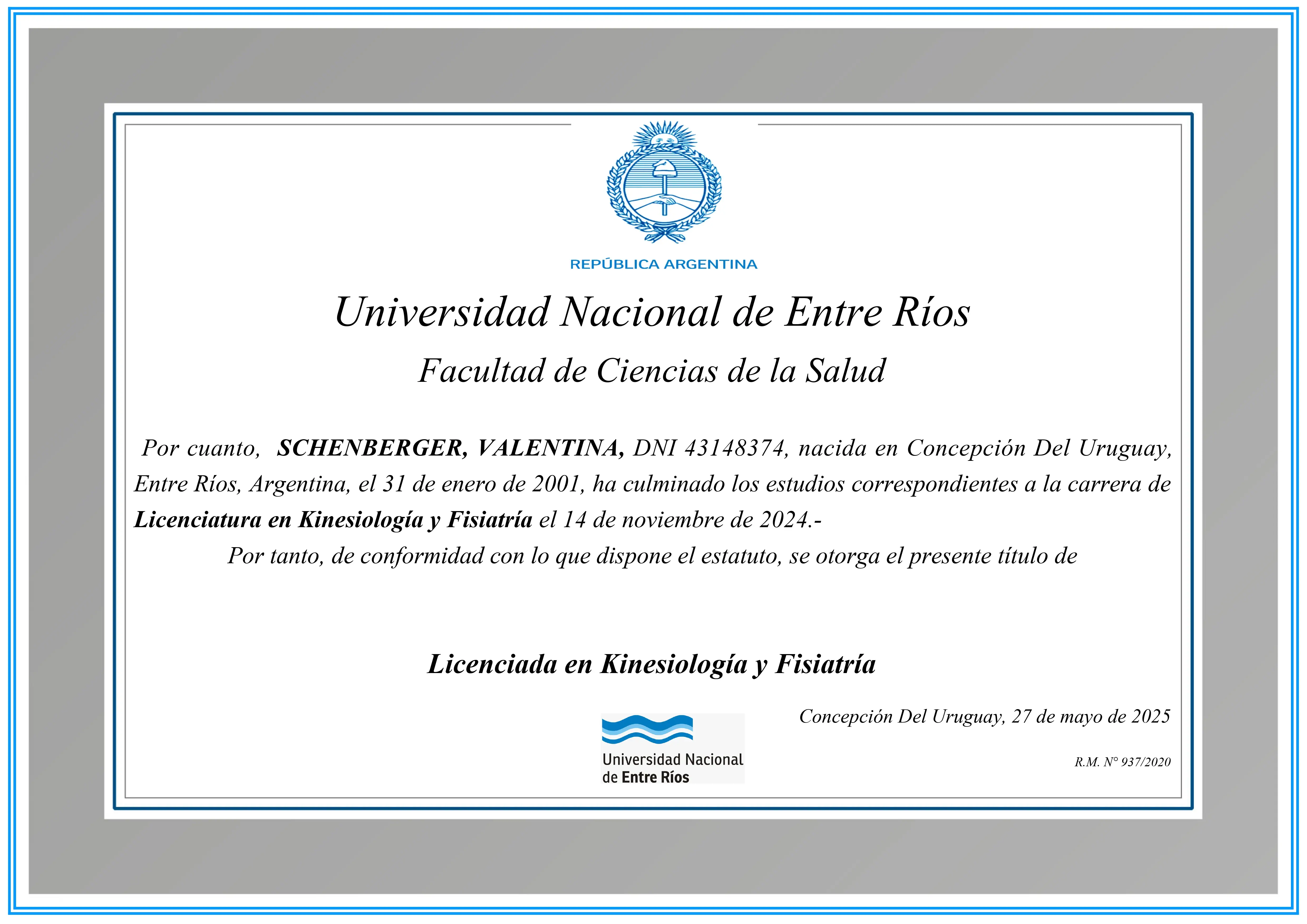 Título Profesional